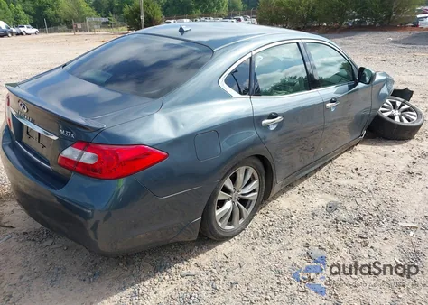 2012 Infiniti M37 z USA, uszkodzony, nr VIN JN1BY1AR8CM396828